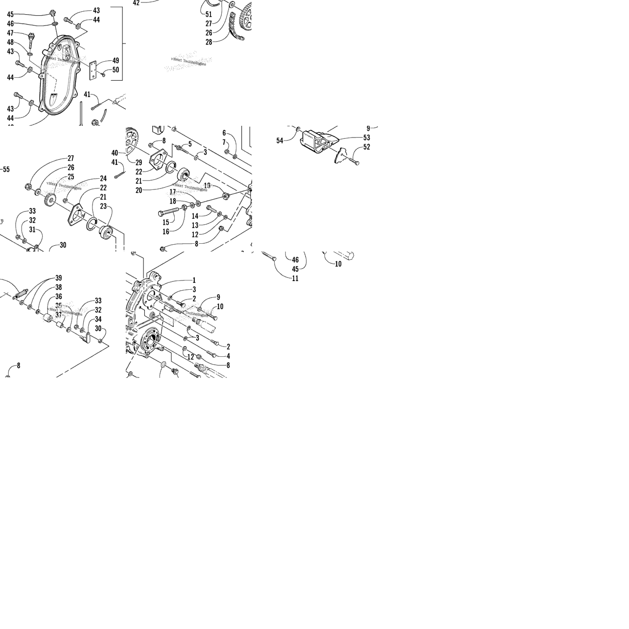 Drive/Dropcase Assembly