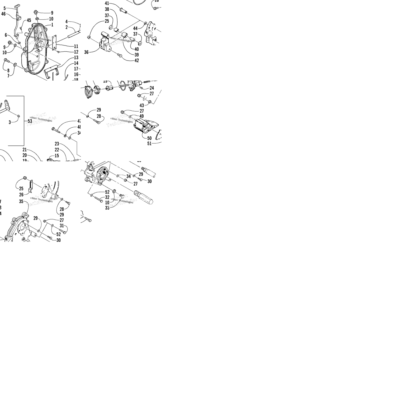 Dropcase And Chain Tension Assembly (Esr)