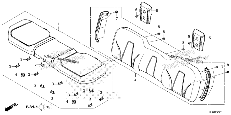 Rear Seat