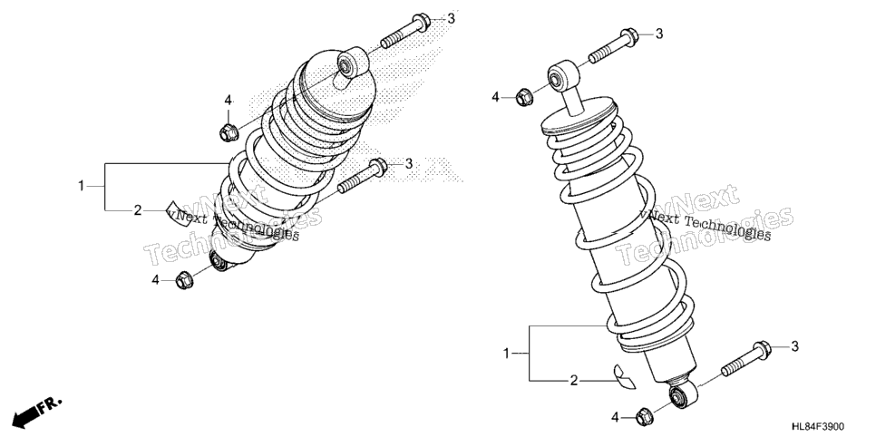 Rear Shock Absorber