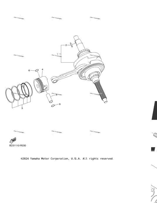 Crankshaft Piston