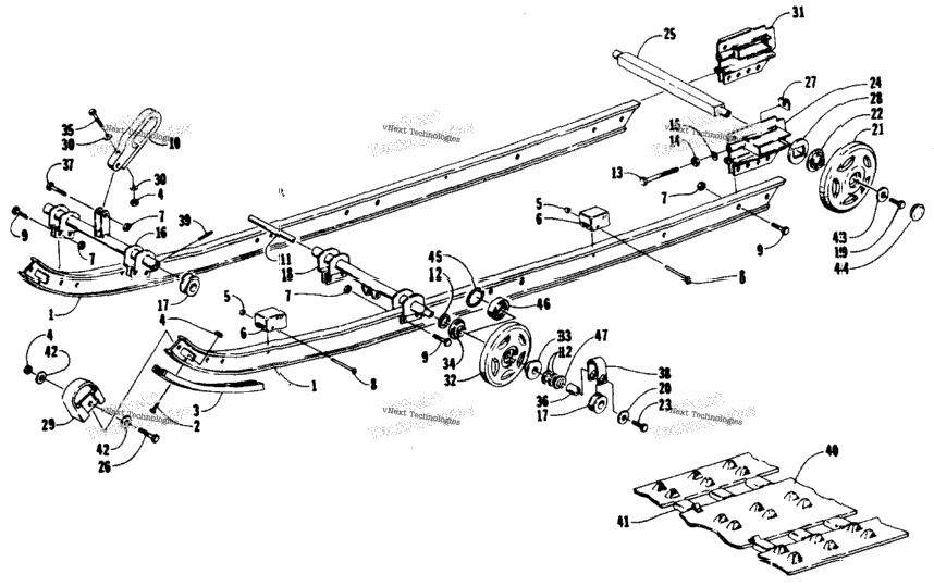 Slide Rail And Track Assemblies