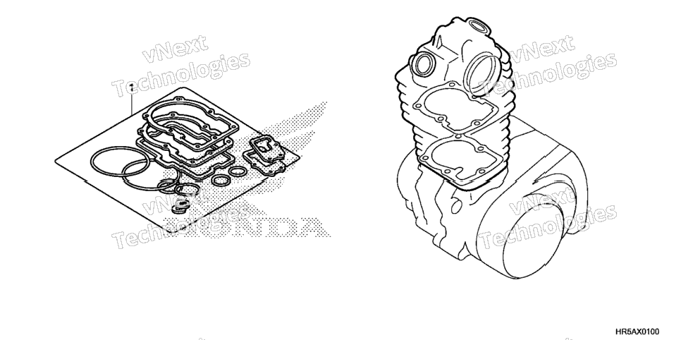 GASKET KIT A