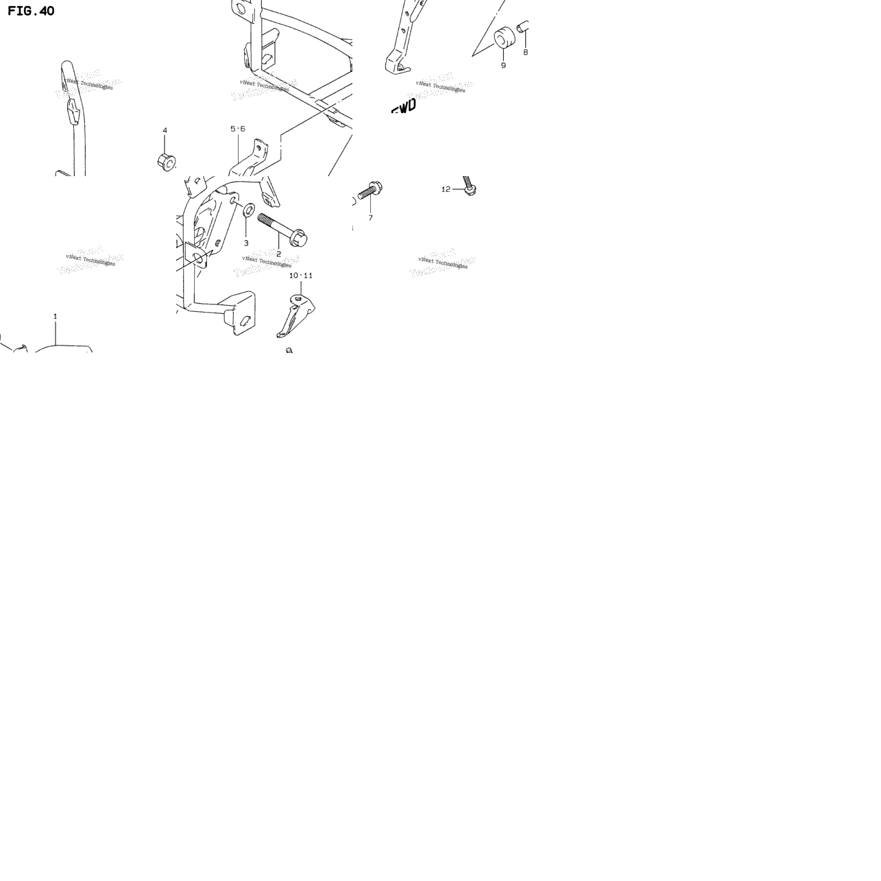 Cowling Brace