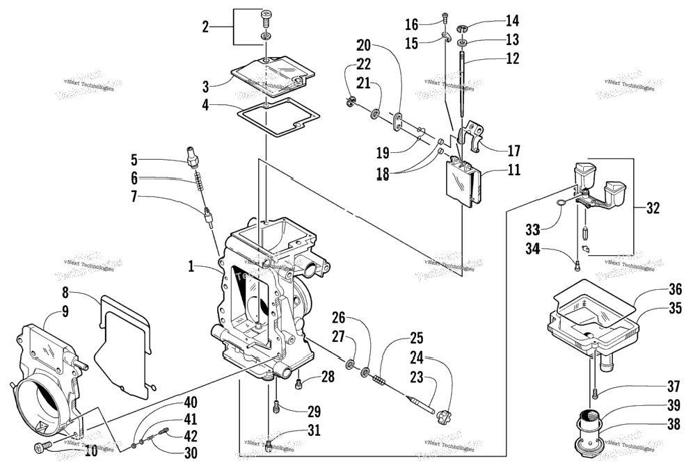 Carburetor - Internal Parts