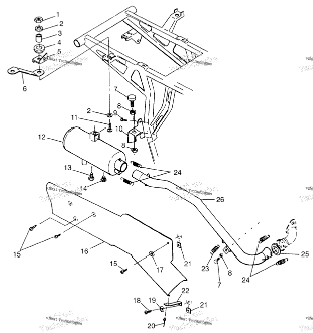 Exhaust System Magnum 4X4 W97ac42a, Swedish Magnum 4X4 & Norwegi
