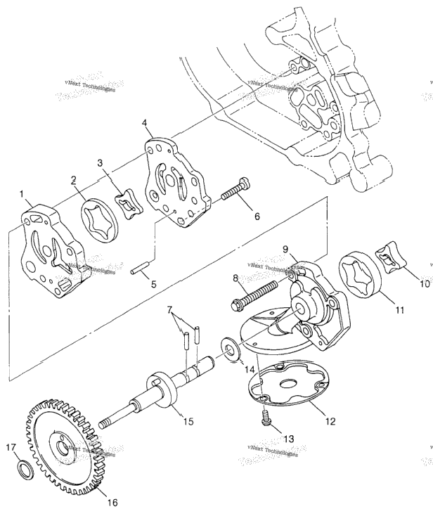 Oil Pump Magnum 4X4 W97ac42a, Swedish Magnum 4X4 & Norwegian Mag