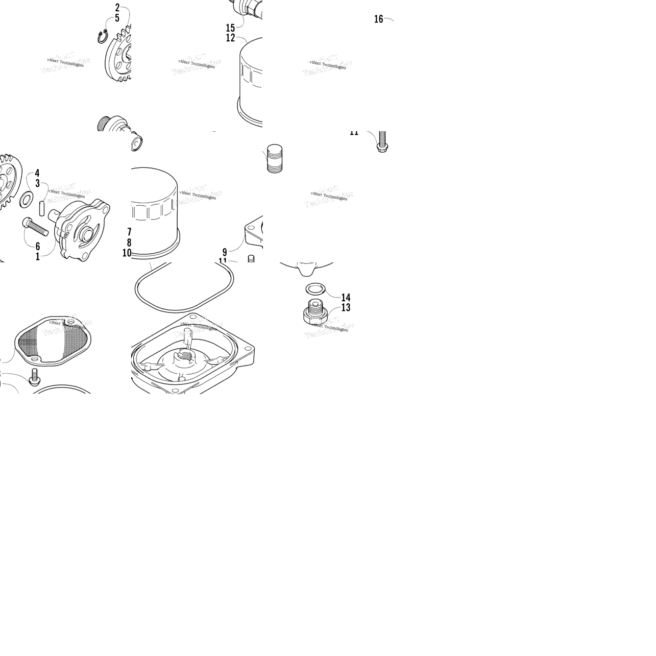 Oil Filter/Pump Assembly