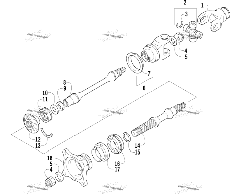 Secondary Drive Assembly