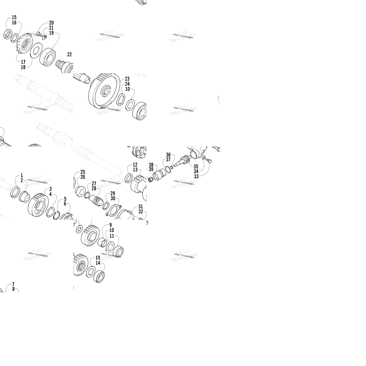 Secondary Transmission Assembly