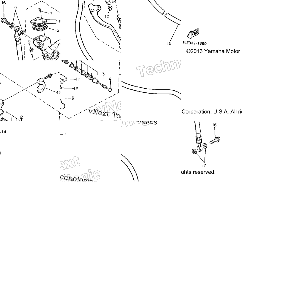 Front Master Cylinder 2