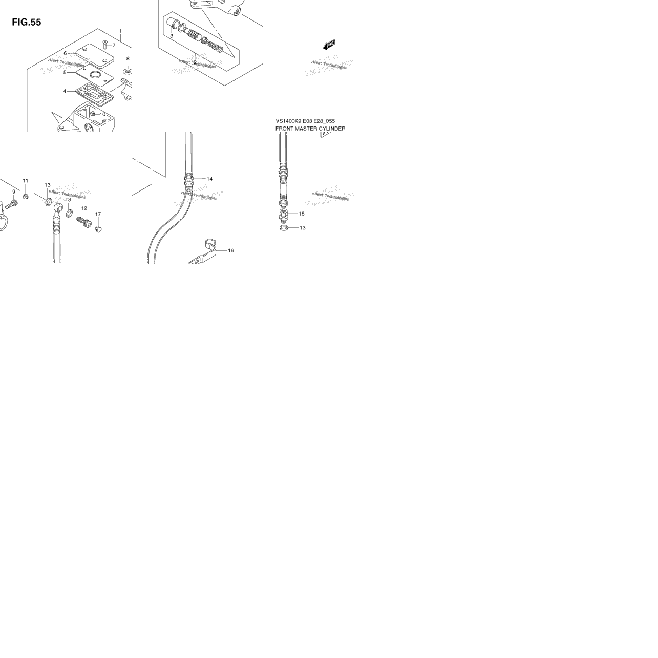 Front Master Cylinder