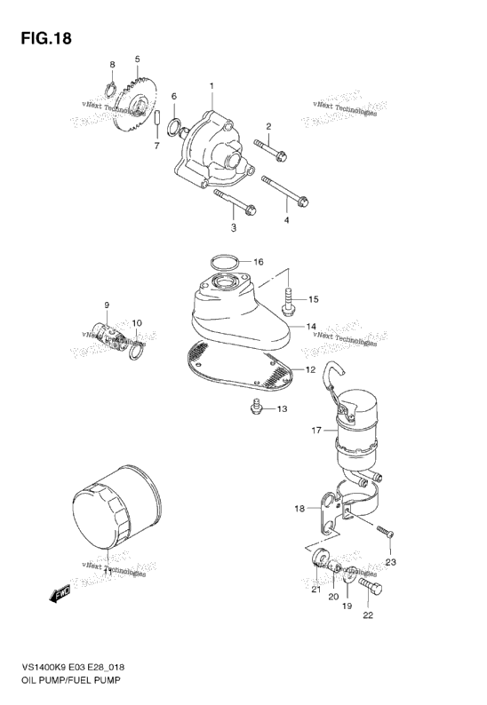 Oil Pump - Fuel Pump