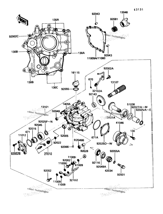 Front Bevel Gear