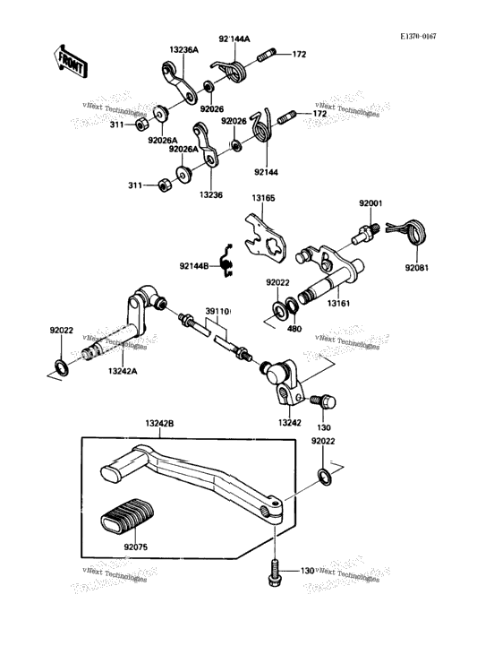 Gear Change Mechanism