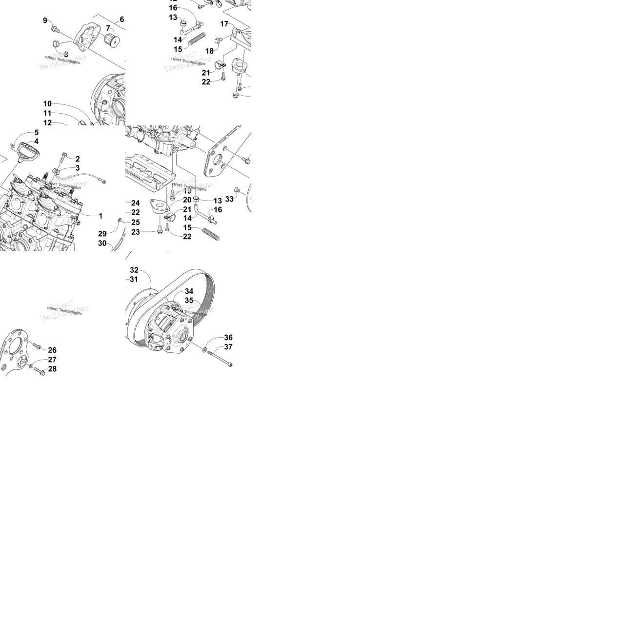 Engine And Related Parts