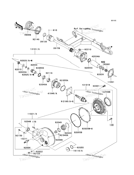 Drive Shaft/Final Gear