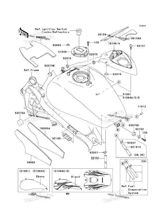 Fuel Tank (B6f/B7f/B7fa)