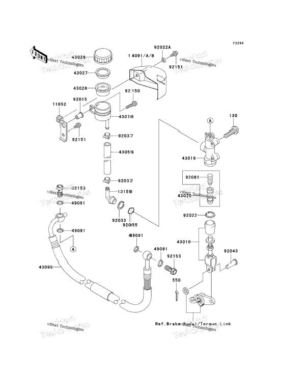 Rear Master Cylinder