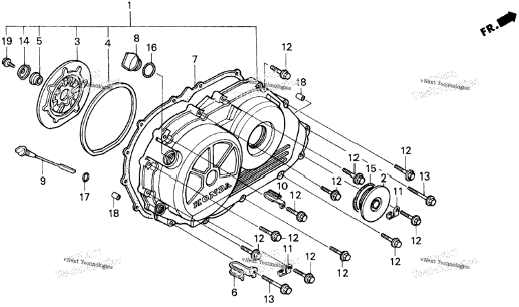 Right Crankcase Cover
