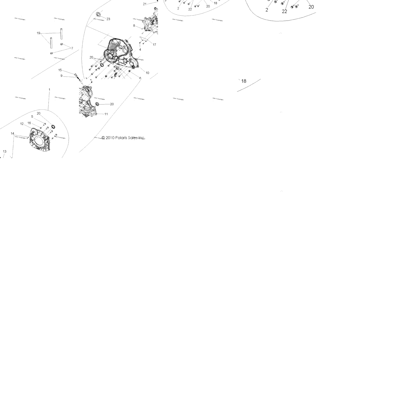 Drive Train, Main Gearcase