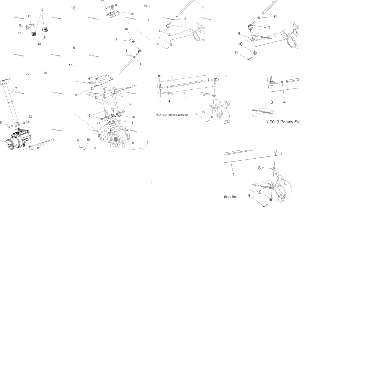 Steering, Steering Post Asm