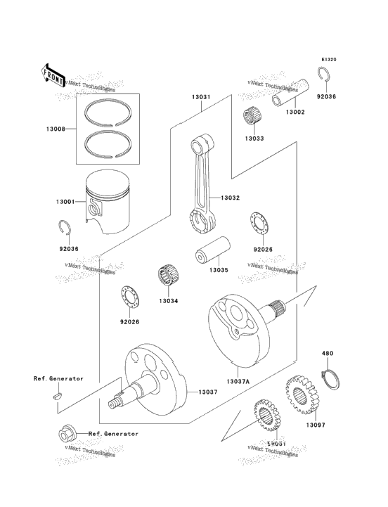 Crankshaft/Piston(S)