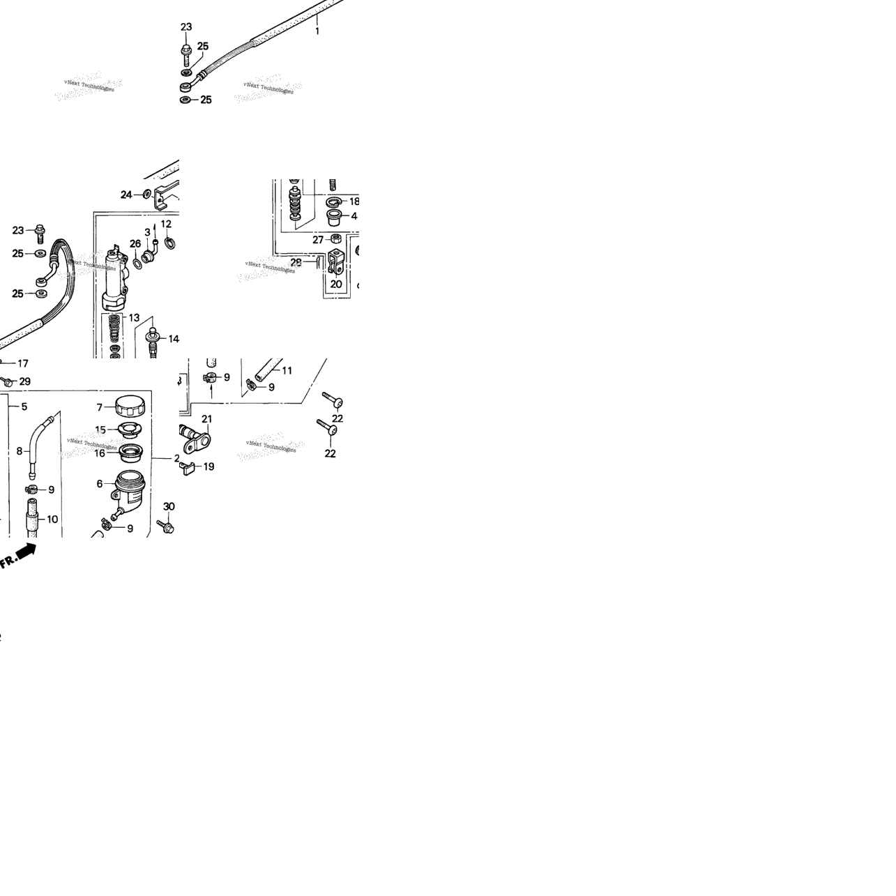 Rear Brake Master Cylinder