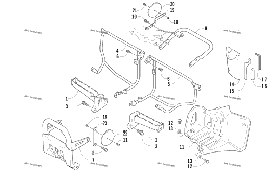 Footrest Assembly