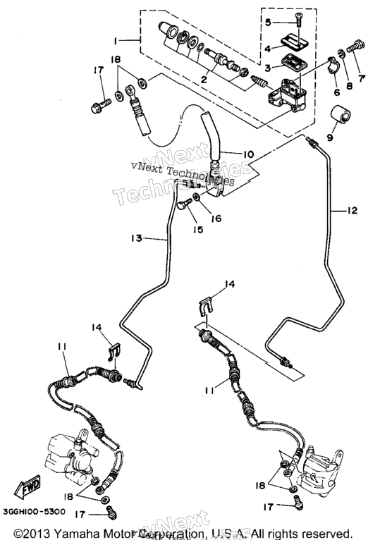 Front Master Cylinder