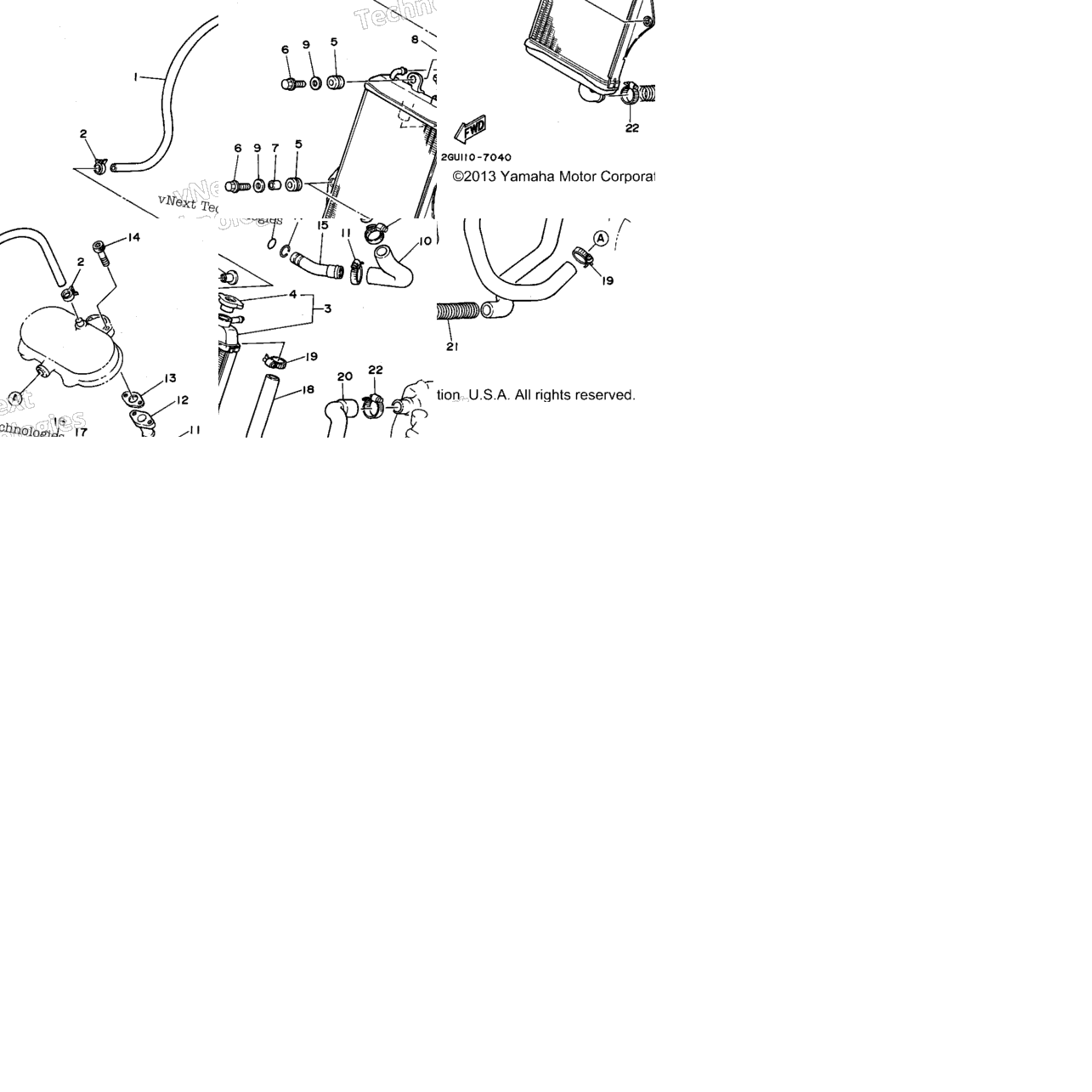 Radiator - Hose