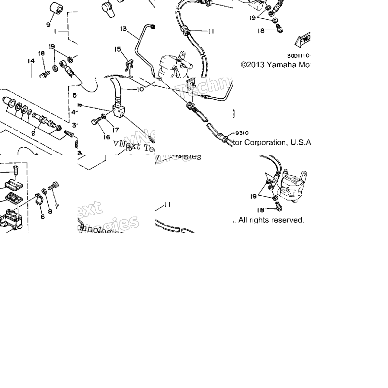 Front Master Cylinder
