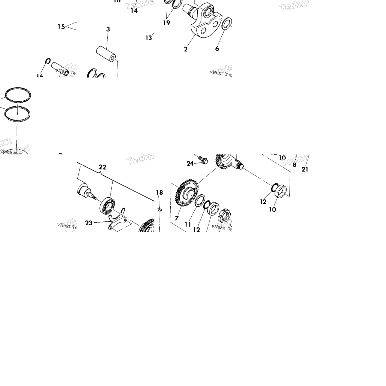Crankshaft & Piston Assembly