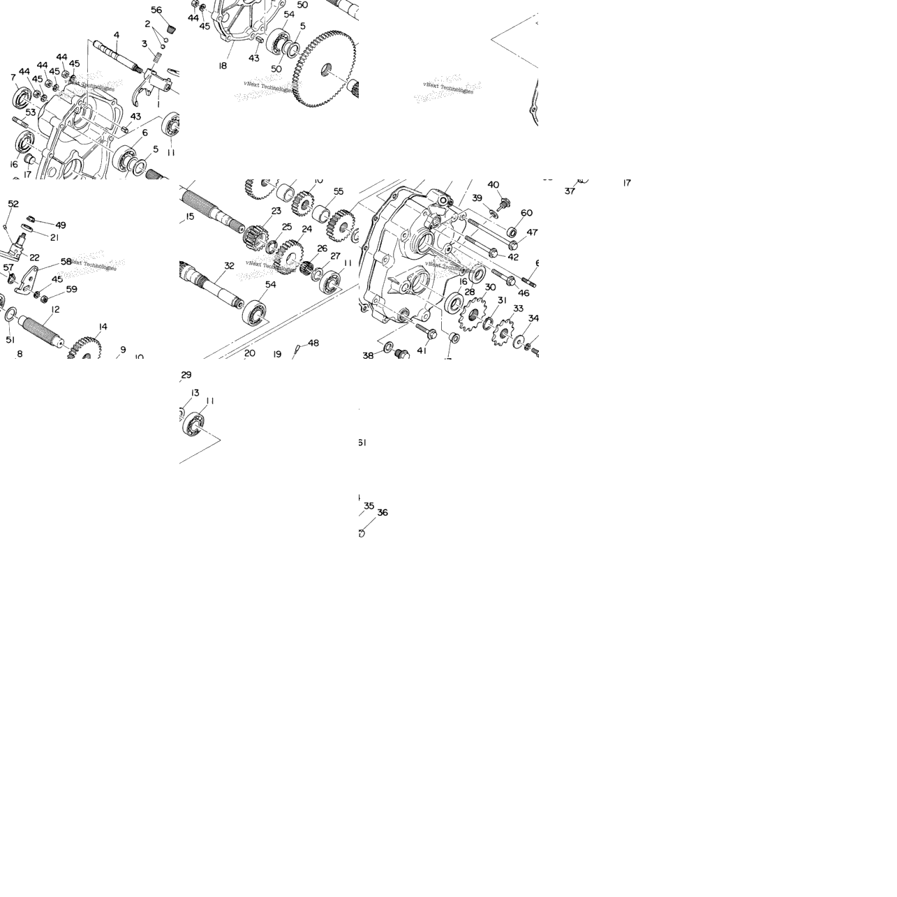 Gearcase Assembly