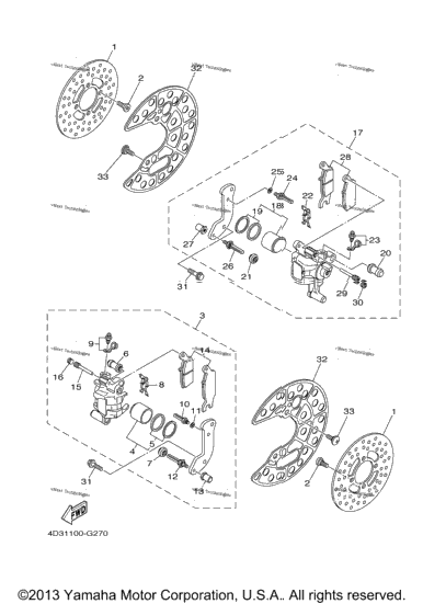 Front Brake Caliper