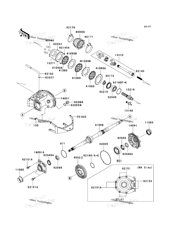 Drive Shaft-Rear