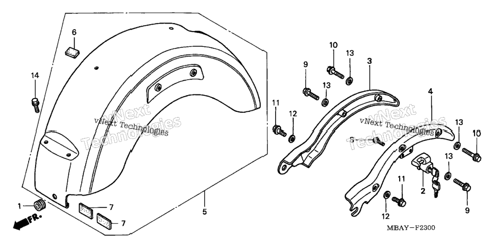 Rear Fender
