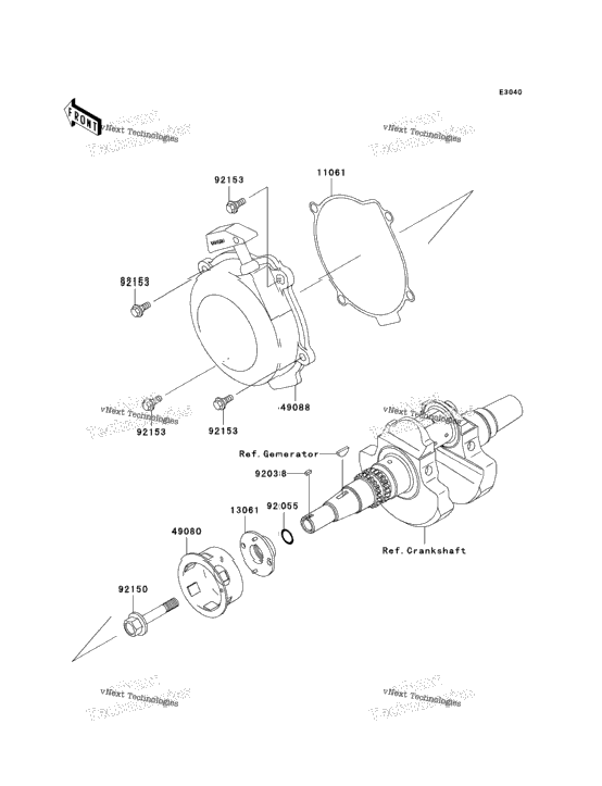Recoil Starter (-Vf650ae640351)