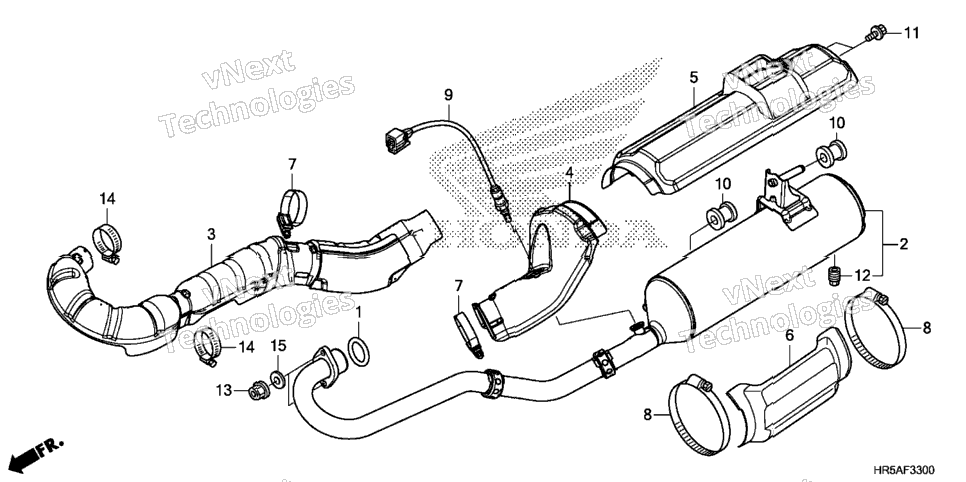 EXHAUST MUFFLER