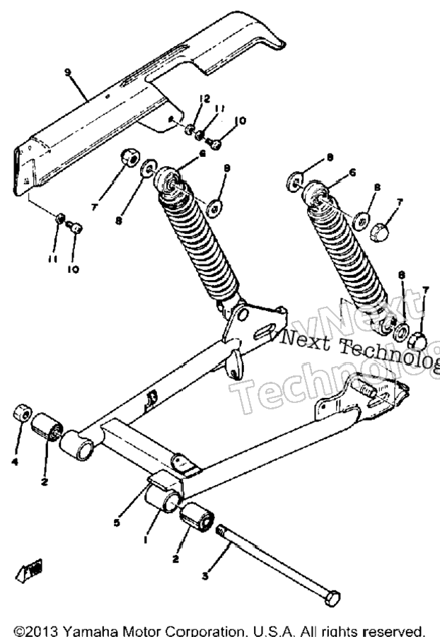 Rear Arm-Rear Cushion