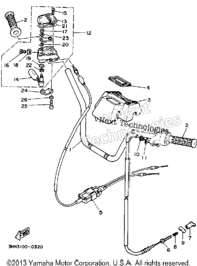 Handle Bar - Cable