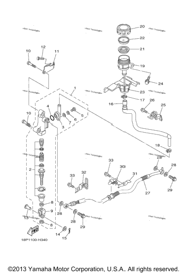 Rear Master Cylinder