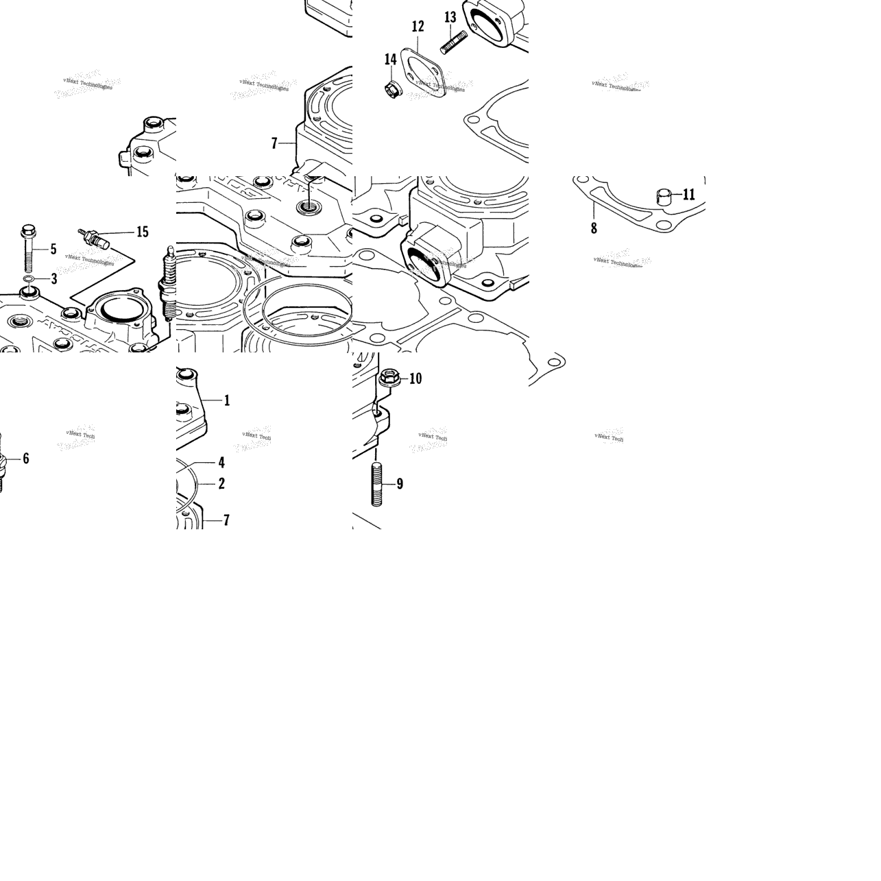 Cylinder And Head Assembly