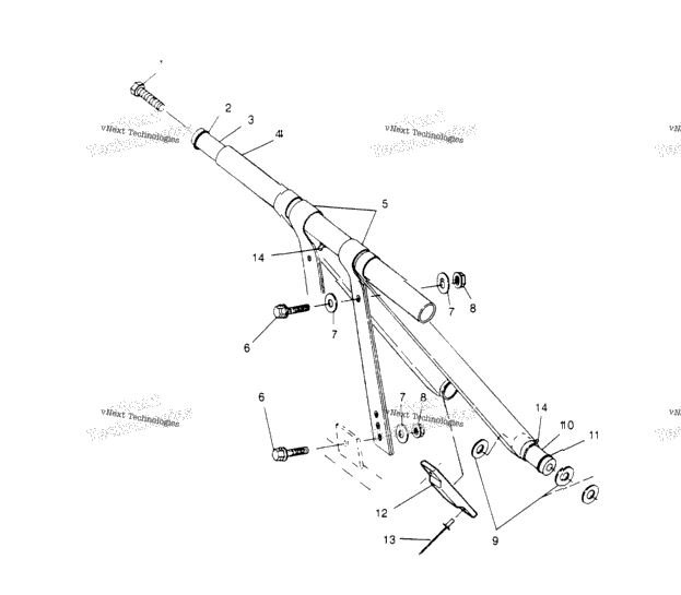 Front Torque Arm Xlt Sp 0966676 & European Xlt Sp