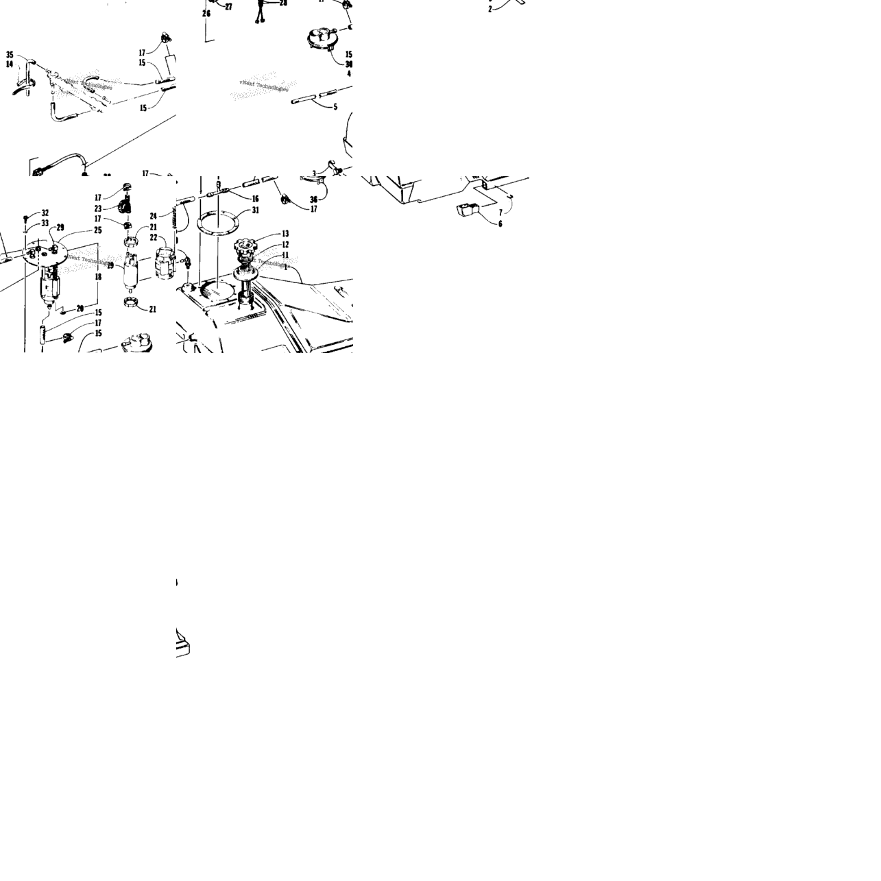 Gas Tank And Fuel Pump Assembly
