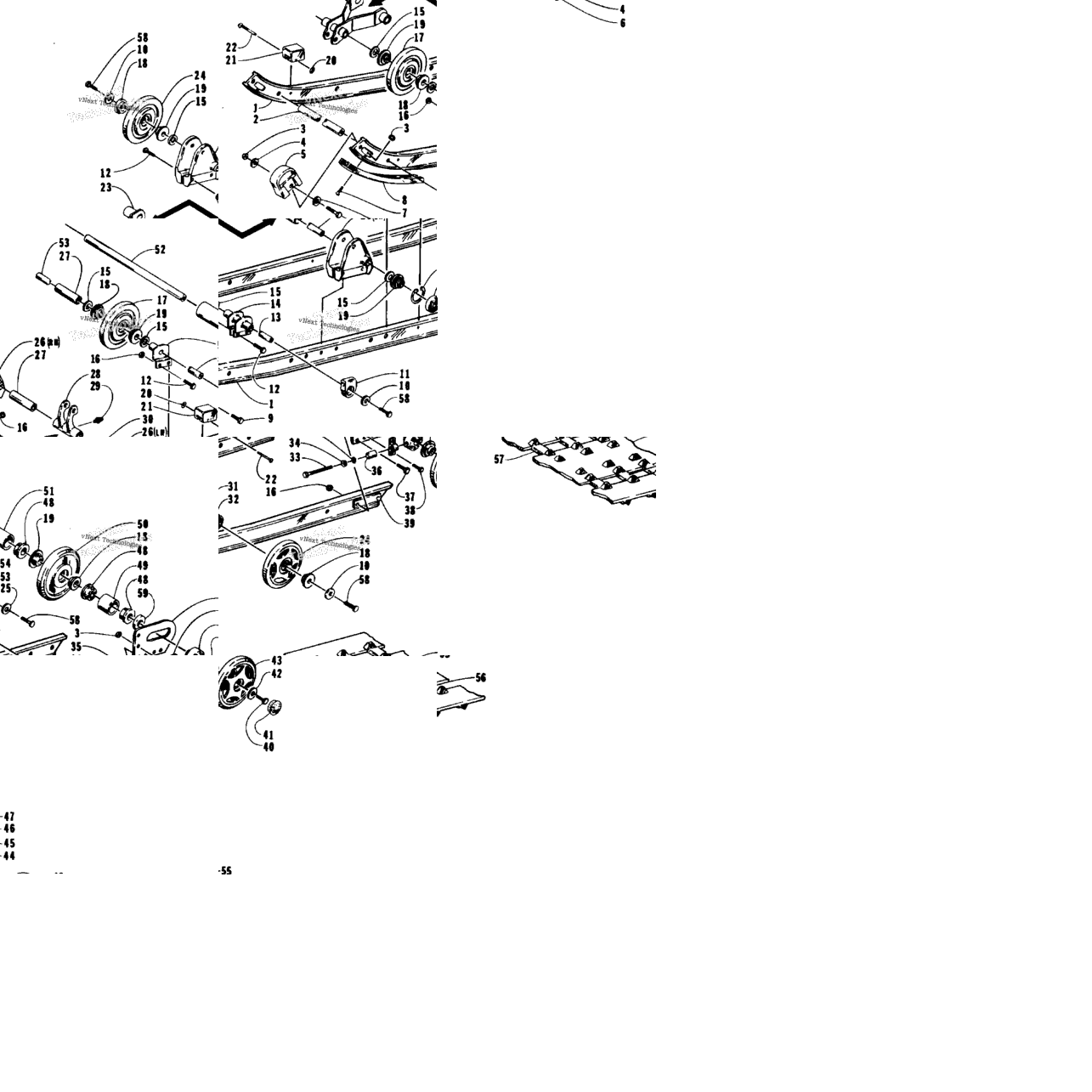 Slide Rail And Track Assembly
