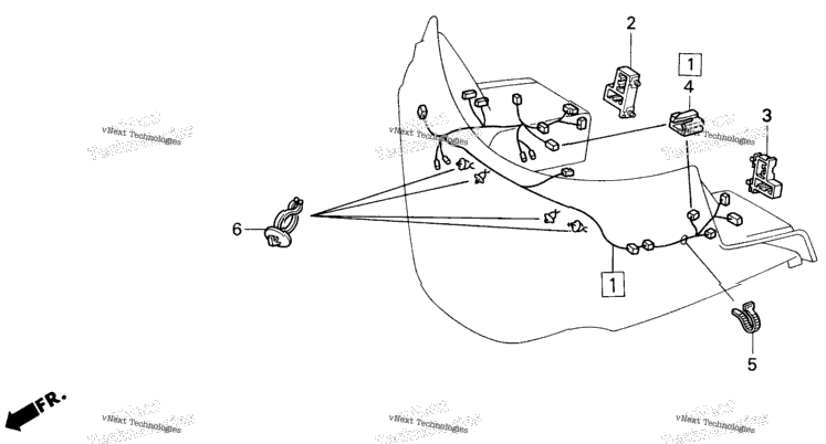 Fairing Sub Harness