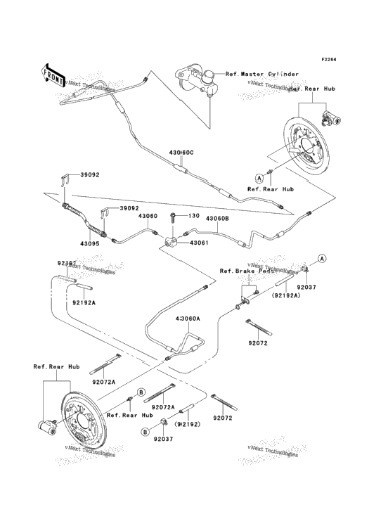 Rear Brake Piping
