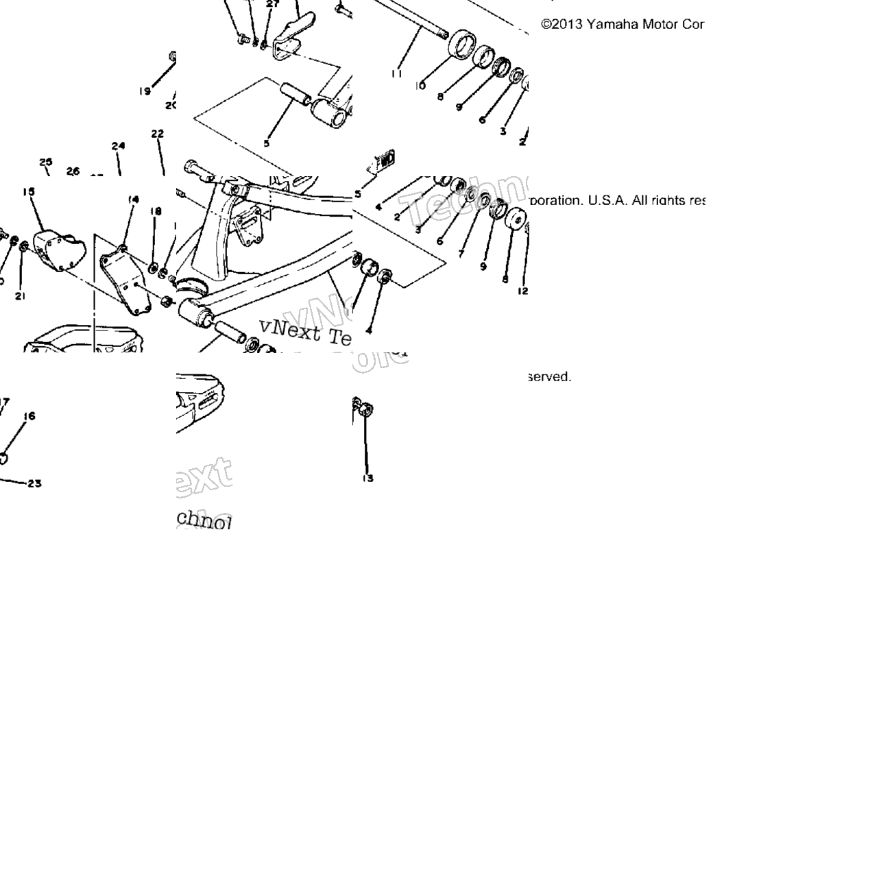Swing Arm Yz125g