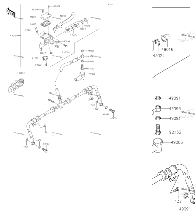 Front Master Cylinder